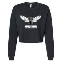 Cicada Brood X Summer 2021 Cropped Pullover Crew