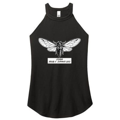 Cicada Brood X Summer 2021 Women's Perfect Tri Rocker Tank