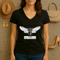 Cicada Brood X Summer 2021 Women's V-Neck T-Shirt