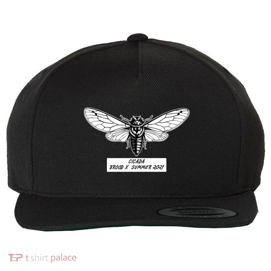 Cicada Brood X Summer 2021 Wool Snapback Cap