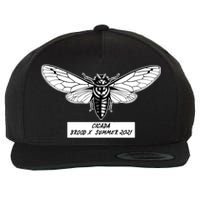 Cicada Brood X Summer 2021 Wool Snapback Cap