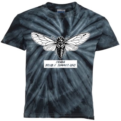 Cicada Brood X Summer 2021 Kids Tie-Dye T-Shirt