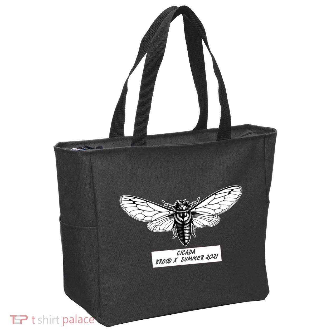 Cicada Brood X Summer 2021 Zip Tote Bag