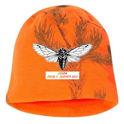 Cicada Brood X Summer 2021 Kati - Camo Knit Beanie