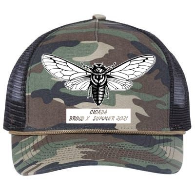 Cicada Brood X Summer 2021 Retro Rope Trucker Hat Cap