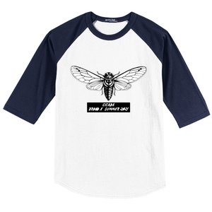 Cicada Brood X Summer 2021 Baseball Sleeve Shirt