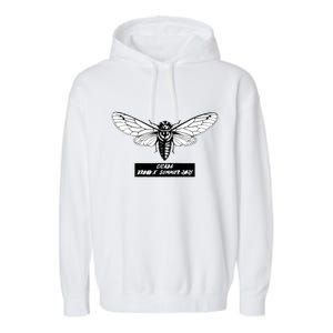 Cicada Brood X Summer 2021 Garment-Dyed Fleece Hoodie