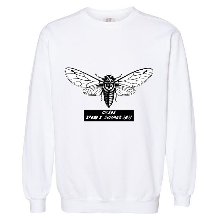 Cicada Brood X Summer 2021 Garment-Dyed Sweatshirt