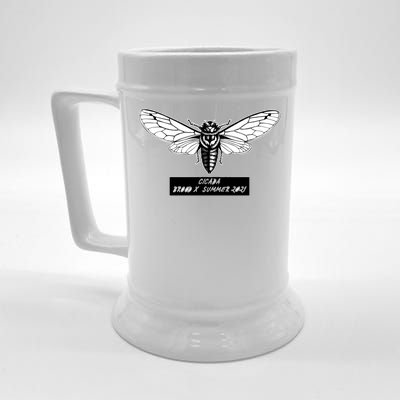 Cicada Brood X Summer 2021 Beer Stein