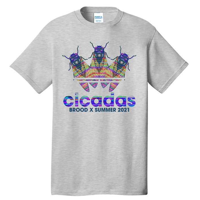 Cicadas Brood X Summer 2021 Sport Logo Tall T-Shirt