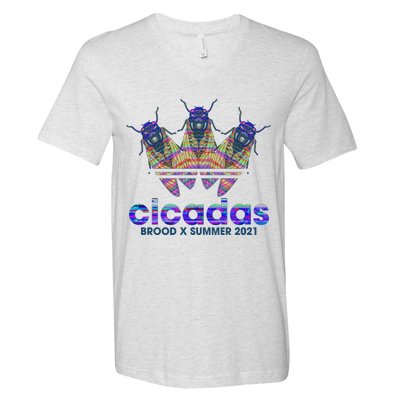 Cicadas Brood X Summer 2021 Sport Logo V-Neck T-Shirt