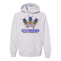 Cicadas Brood X Summer 2021 Sport Logo Premium Hoodie