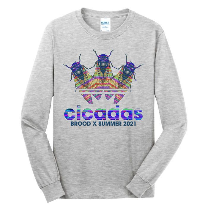 Cicadas Brood X Summer 2021 Sport Logo Tall Long Sleeve T-Shirt