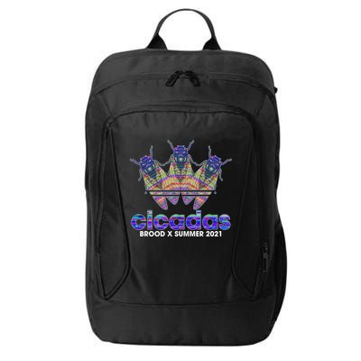 Cicadas Brood X Summer 2021 Sport Logo City Backpack