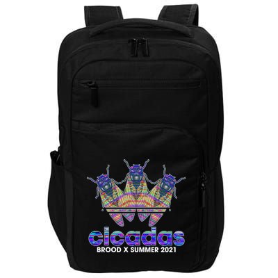 Cicadas Brood X Summer 2021 Sport Logo Impact Tech Backpack