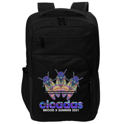 Cicadas Brood X Summer 2021 Sport Logo Impact Tech Backpack