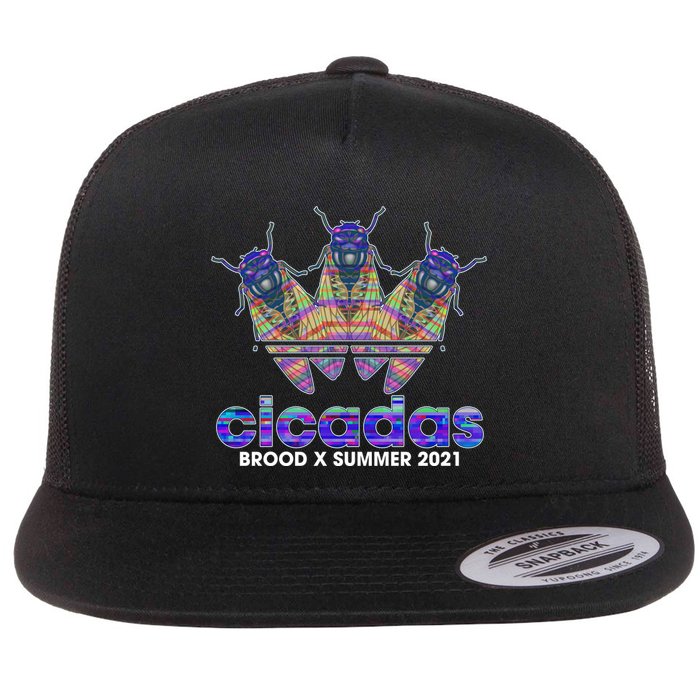 Cicadas Brood X Summer 2021 Sport Logo Flatbill Hat