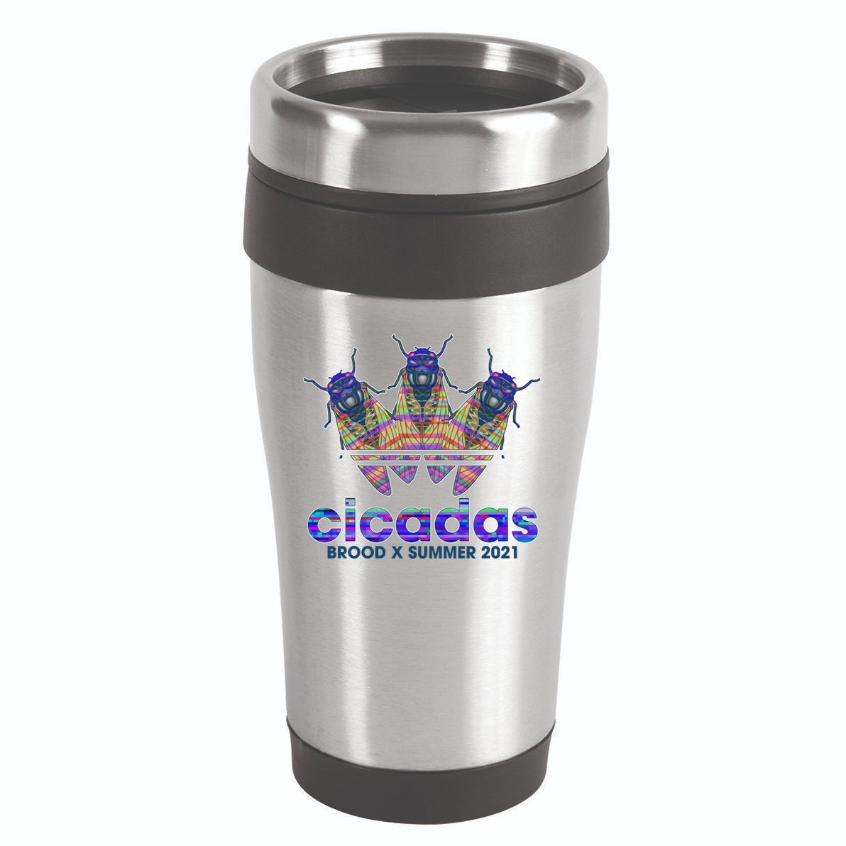 Cicadas Brood X Summer 2021 Sport Logo 16oz Travel Tumbler