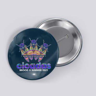 Cicadas Brood X Summer 2021 Sport Logo Button