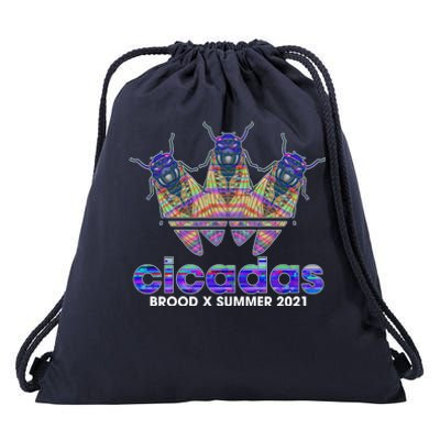 Cicadas Brood X Summer 2021 Sport Logo Drawstring Bag