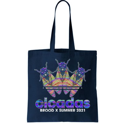 Cicadas Brood X Summer 2021 Sport Logo Tote Bag