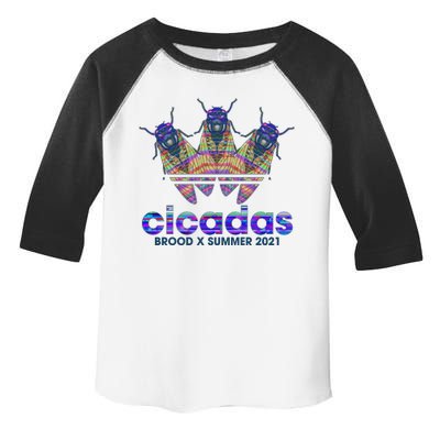 Cicadas Brood X Summer 2021 Sport Logo Toddler Fine Jersey T-Shirt