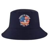 Cicadas Sounds Of Summer In The USA Flag Cool Comfort Performance Bucket Hat