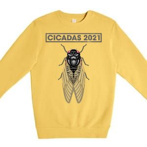 Cicadas Summer Brood X 2021 Premium Crewneck Sweatshirt