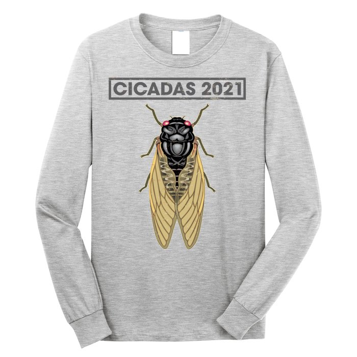 Cicadas Summer Brood X 2021 Long Sleeve Shirt