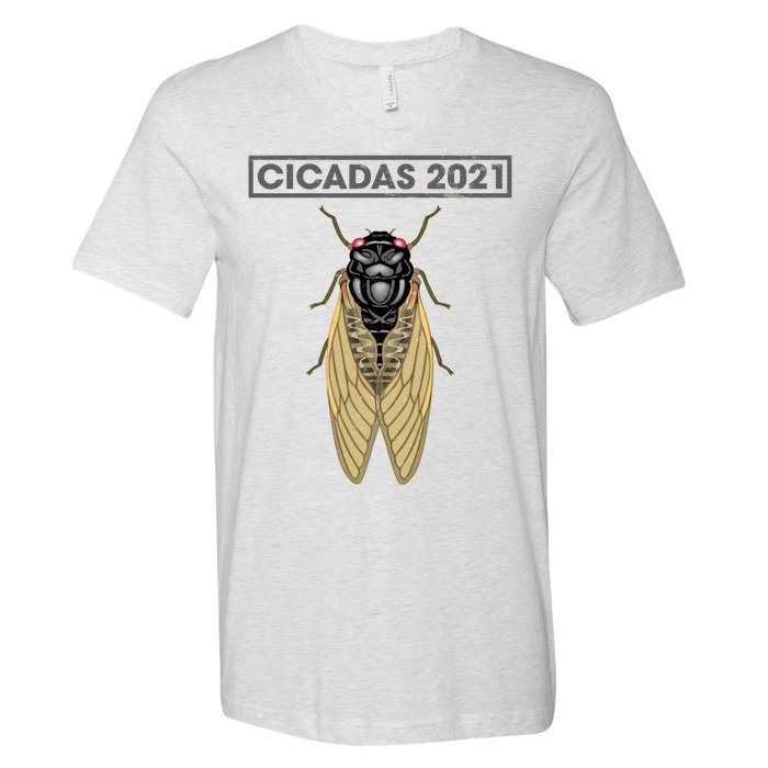 Cicadas Summer Brood X 2021 V-Neck T-Shirt