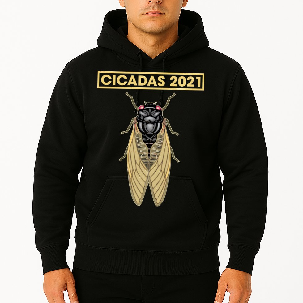 Cicadas Summer Brood X 2021 Hoodie