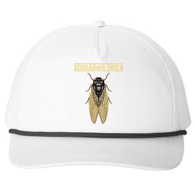 Cicadas Summer Brood X 2021 Snapback Five-Panel Rope Hat