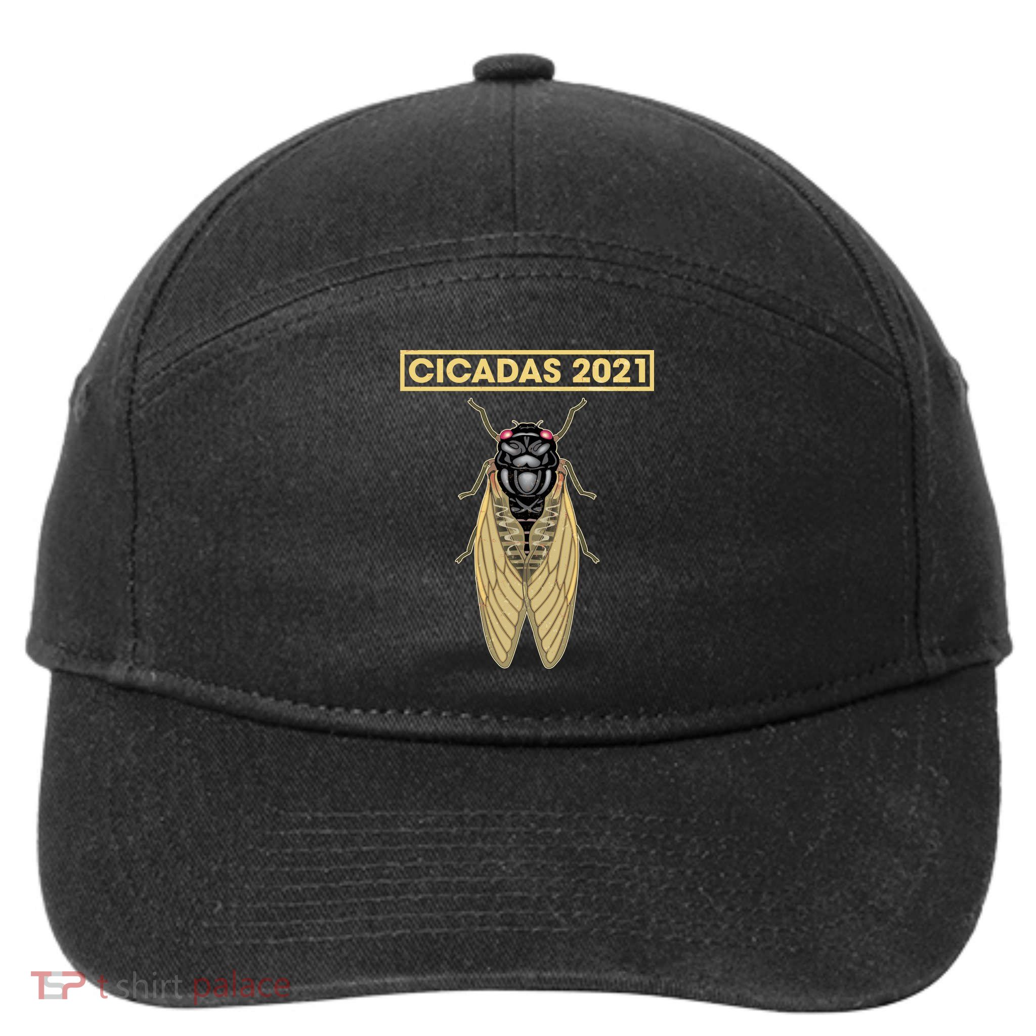 Cicadas Summer Brood X 2021 7-Panel Snapback Hat