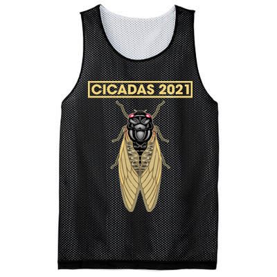 Cicadas Summer Brood X 2021 Mesh Reversible Basketball Jersey Tank