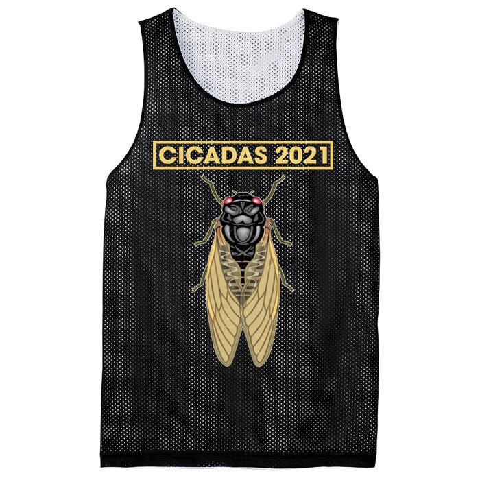 Cicadas Summer Brood X 2021 Mesh Reversible Basketball Jersey Tank