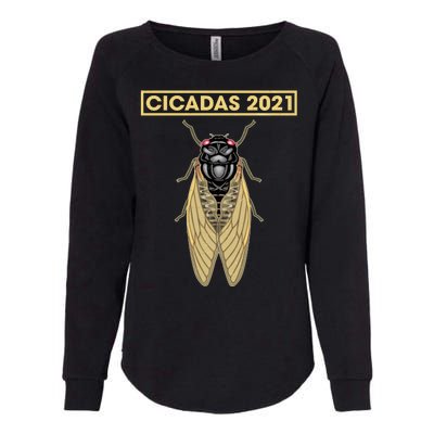 Cicadas Summer Brood X 2021 Womens California Wash Sweatshirt