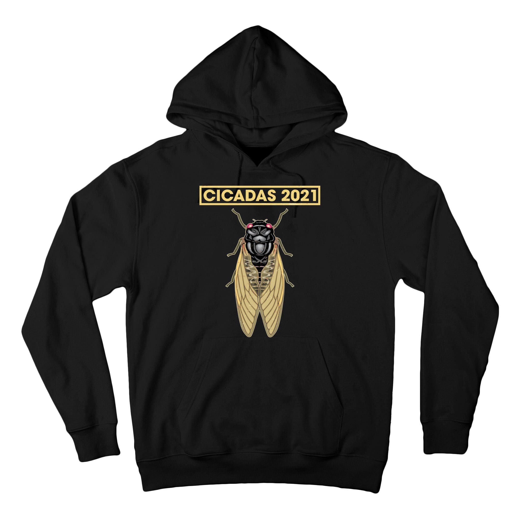 Cicadas Summer Brood X 2021 Tall Hoodie