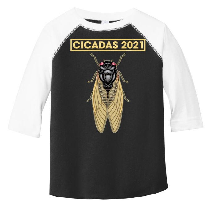 Cicadas Summer Brood X 2021 Toddler Fine Jersey T-Shirt