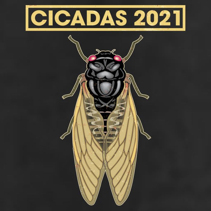 Cicadas Summer Brood X 2021 Golf Towel