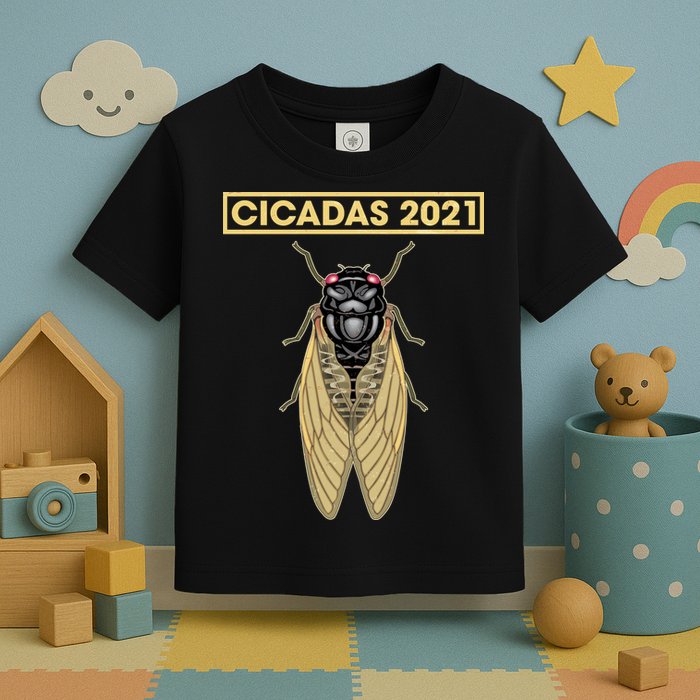 Cicadas Summer Brood X 2021 Toddler T-Shirt