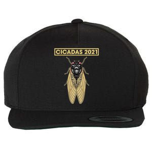 Cicadas Summer Brood X 2021 Wool Snapback Cap