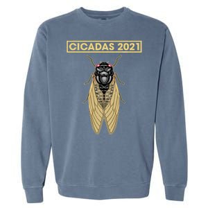 Cicadas Summer Brood X 2021 Garment-Dyed Sweatshirt