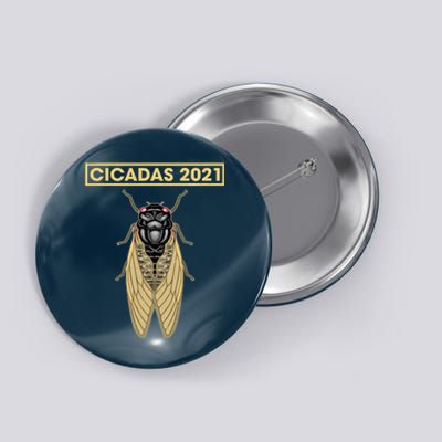 Cicadas Summer Brood X 2021 Button