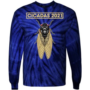 Cicadas Summer Brood X 2021 Tie-Dye Long Sleeve Shirt