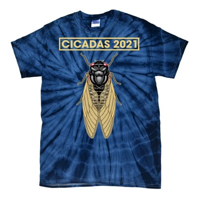 Cicadas Summer Brood X 2021 Tie-Dye T-Shirt