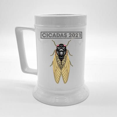 Cicadas Summer Brood X 2021 Beer Stein