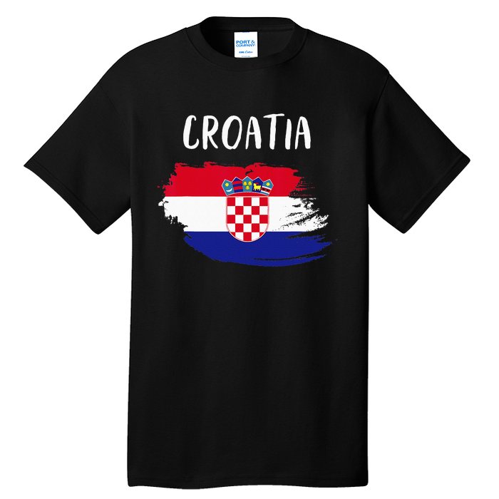 Croatia Indepedence Day Croatia Flag Tall T-Shirt