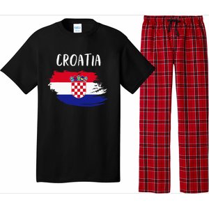 Croatia Indepedence Day Croatia Flag Pajama Set