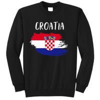 Croatia Indepedence Day Croatia Flag Tall Sweatshirt