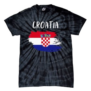 Croatia Indepedence Day Croatia Flag Tie-Dye T-Shirt